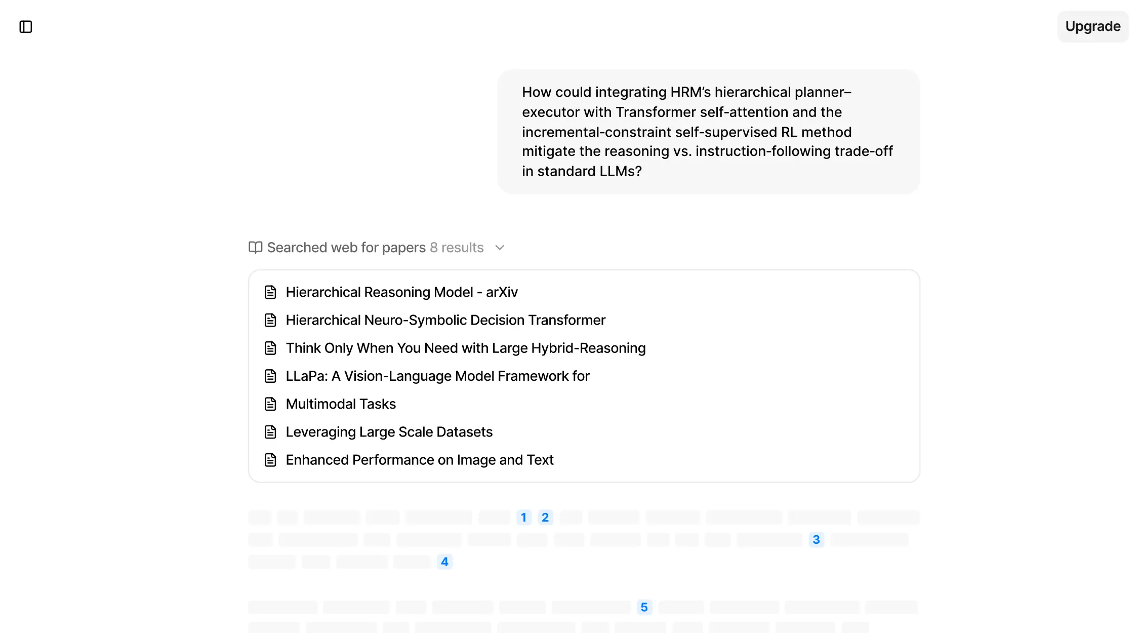 Demostración de búsqueda académica